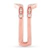 Thumbnail Image 3 of Now + Forever Diamond Enhancer Ring 1/4 ct tw Round-cut 14K Rose Gold
