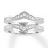 Thumbnail Image 1 of Now + Forever Diamond Enhancer Ring 1/4 ct tw Round-cut 14K White Gold