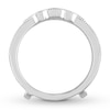 Thumbnail Image 1 of Diamond Enhancer Ring 1/4 ct tw Round-cut 14K White Gold