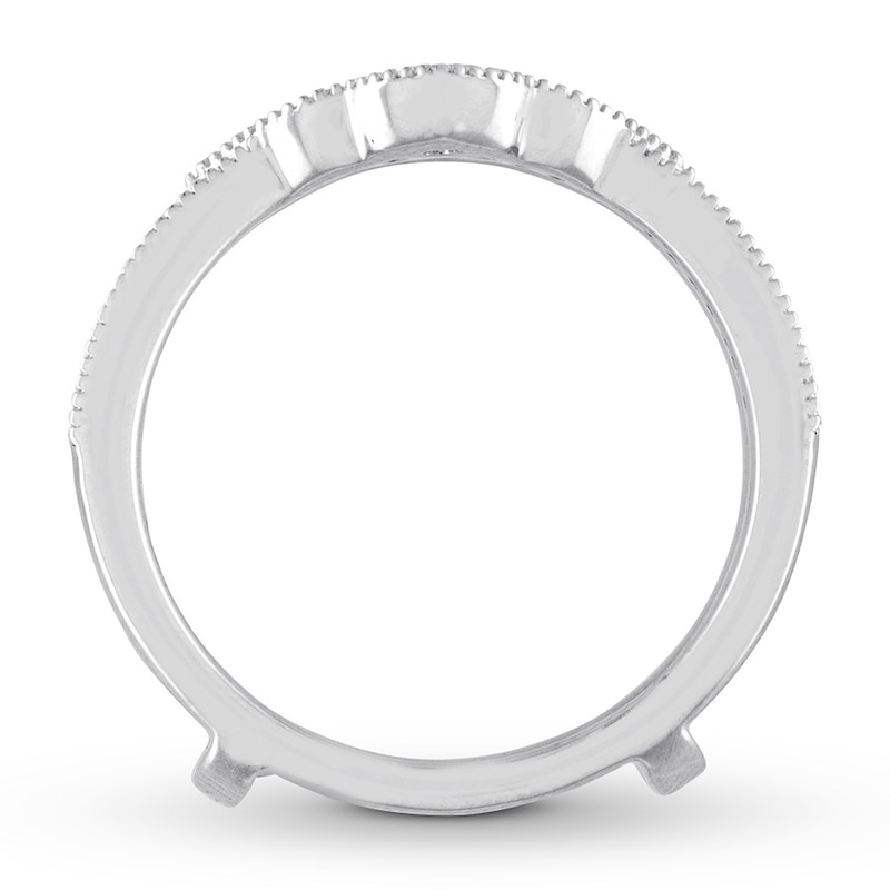 Main Image 2 of Now + Forever Diamond Enhancer Ring 1/4 ct tw Round-cut 14K White Gold