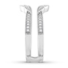 Thumbnail Image 3 of Now + Forever Diamond Enhancer Ring 1/4 ct tw Round-cut 14K White Gold