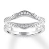 Thumbnail Image 1 of Now + Forever Diamond Enhancer Ring 1/4 ct tw Round-cut 14K White Gold
