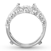 Thumbnail Image 1 of Diamond Enhancer Ring 1-1/3 ct tw Round-cut 14K White Gold