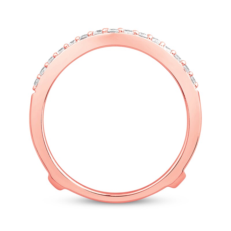 Diamond Enhancer Ring 1/2 ct tw Round-cut 14K Rose Gold