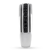 Thumbnail Image 2 of Now + Forever Men's Black Diamond Band 1/2 ct tw Round-cut 14K White Gold