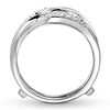 Thumbnail Image 1 of Diamond Enhancer Ring 1/5 ct tw Round-cut 14K White Gold