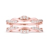 Thumbnail Image 3 of Diamond Enhancer Ring 3/8 ct tw Round-cut 14K Rose Gold