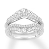 Thumbnail Image 1 of Now + Forever Diamond Enhancer Ring 1 ct tw Round-Cut 14K White Gold