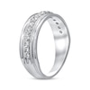 Thumbnail Image 2 of Now + Forever Men's Diamond Wedding Ring 1/2 ct tw Round-cut 10K White Gold
