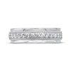 Thumbnail Image 3 of Now + Forever Men's Diamond Wedding Ring 1/2 ct tw Round-cut 10K White Gold