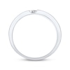 Thumbnail Image 2 of Men's Wedding Band 1/6 ct tw THE LEO Diamonds 14K White Gold