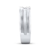 Thumbnail Image 3 of Men's Wedding Band 1/6 ct tw THE LEO Diamonds 14K White Gold