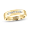 Thumbnail Image 0 of Men’s THE LEO Diamond Wedding Band 1/5 ct tw 14K Yellow Gold