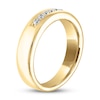 Thumbnail Image 1 of Men’s THE LEO Diamond Wedding Band 1/5 ct tw 14K Yellow Gold