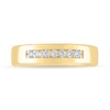 Thumbnail Image 2 of Men’s THE LEO Diamond Wedding Band 1/5 ct tw 14K Yellow Gold