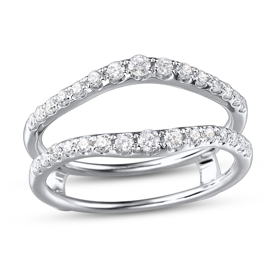 Adore Diamond Enhancer Ring 1/2 ct tw 14K White Gold