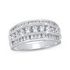 Thumbnail Image 1 of Men's Diamond Wedding Ring 1-1/2 ct tw 10K White Gold