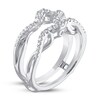 Thumbnail Image 1 of Diamond Enhancer Ring 1/3 ct tw 14K White Gold
