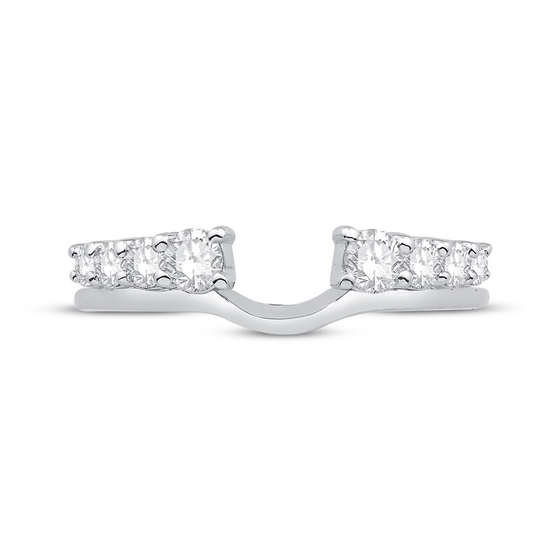 Diamond Enhancer Ring 1/2 ct tw 14K White Gold