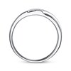 Thumbnail Image 1 of Men's Wedding Ring Diamond Accents 10K White Gold