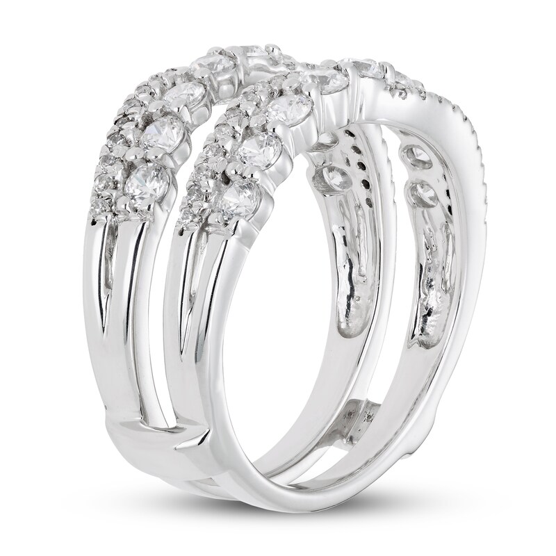 Diamond Enhancer Ring 1-1/5 ct tw 14K White Gold