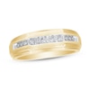 Thumbnail Image 0 of Men's Diamond Wedding Ring 1/4 ct tw 10K Yellow Gold