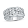 Thumbnail Image 0 of Men's Diamond Wedding Ring 2 ct tw Round-cut 10K White Gold
