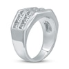 Thumbnail Image 1 of Men's Diamond Wedding Ring 2 ct tw Round-cut 10K White Gold