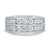 Thumbnail Image 3 of Now + Forever Men's Diamond Wedding Ring 2 ct tw Round-cut 10K White Gold
