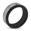 Thumbnail Image 1 of Men's Wedding Band Black Diamonds 1/20 ct tw Tungsten