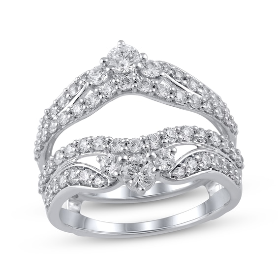 Diamond Enhancer Ring 1-1/2 ct tw 14K White Gold