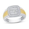Thumbnail Image 1 of Men's Diamond Ring 1/2 ct tw 10K Two-Tone Gold