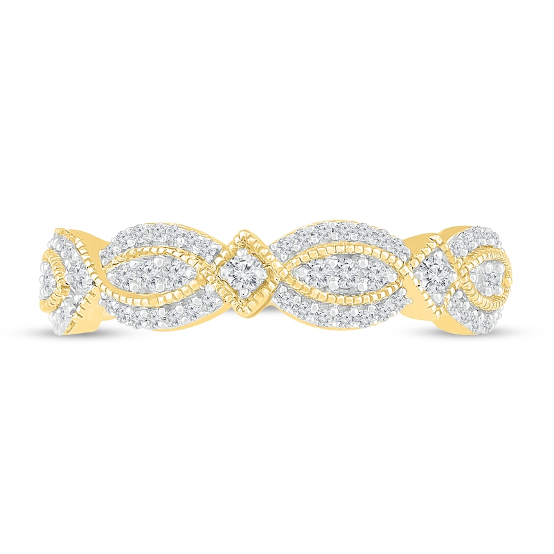 Main Image 2 of Diamond Promise RIng 1/3 ct tw 10K Yellow Gold