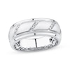 Thumbnail Image 0 of Men's Diamond Wedding Band 1/5 ct tw Round-cut 10K White Gold