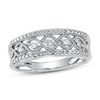 Diamond Fashion Ring 1/5 ct tw Round-cut 10K White Gold