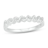 Thumbnail Image 1 of Diamond Stacking Ring 1/20 ct tw Round-cut Sterling Silver