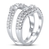 Thumbnail Image 2 of Now + Forever Diamond Enhancer Band 1-1/2 ct tw Round-cut 14K White Gold