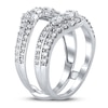 Thumbnail Image 1 of Diamond Enhancer Band 1-1/2 ct tw Round-cut 14K White Gold