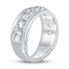 Thumbnail Image 2 of Now + Forever Men's Diamond Wedding Band 2 ct tw Round-cut 10K White Gold