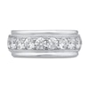 Thumbnail Image 3 of Now + Forever Men's Diamond Wedding Band 2 ct tw Round-cut 10K White Gold