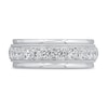 Thumbnail Image 3 of Now + Forever Men's Diamond Wedding Band 1-1/2 ct tw Round-cut 10K White Gold