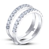Thumbnail Image 2 of THE LEO Ideal Cut Diamond Enhancer Band 1 ct tw 14K White Gold