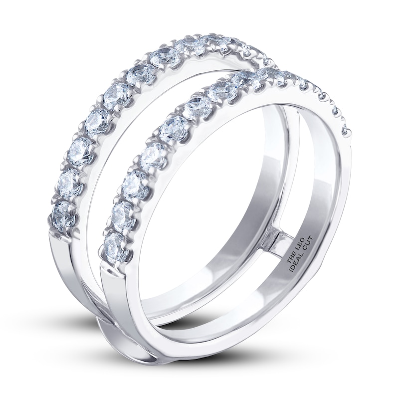 Main Image 2 of THE LEO Ideal Cut Diamond Enhancer Band 1 ct tw 14K White Gold