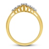 Thumbnail Image 2 of Diamond Fashion Ring 1/2 ct tw Round-cut 10K Yellow Gold