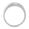 Thumbnail Image 3 of Now + Forever Men's Diamond Wedding Band 1 ct tw Round-cut 10K White Gold
