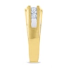 Thumbnail Image 2 of Now + Forever Men's Diamond Wedding Band 1/2 ct tw Round-cut 10K Yellow Gold