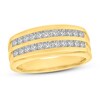 Thumbnail Image 1 of Now + Forever Men's Diamond Wedding Band 3/4 ct tw 10K Yellow Gold