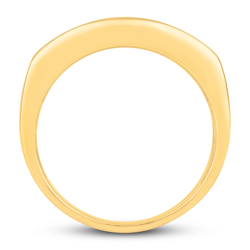 Main Image 2 of Now + Forever Men's Diamond Wedding Band 3/4 ct tw 10K Yellow Gold