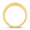 Thumbnail Image 1 of Men's Diamond Wedding Band 3/4 ct tw 10K Yellow Gold