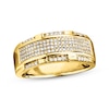 Thumbnail Image 1 of Men's Diamond Ring 1/2 ct tw Diamonds 10K Yellow Gold